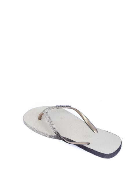 Sandalo slim sparkle oro HAVAIANAS | 4146093SLIMGLITTER-0154